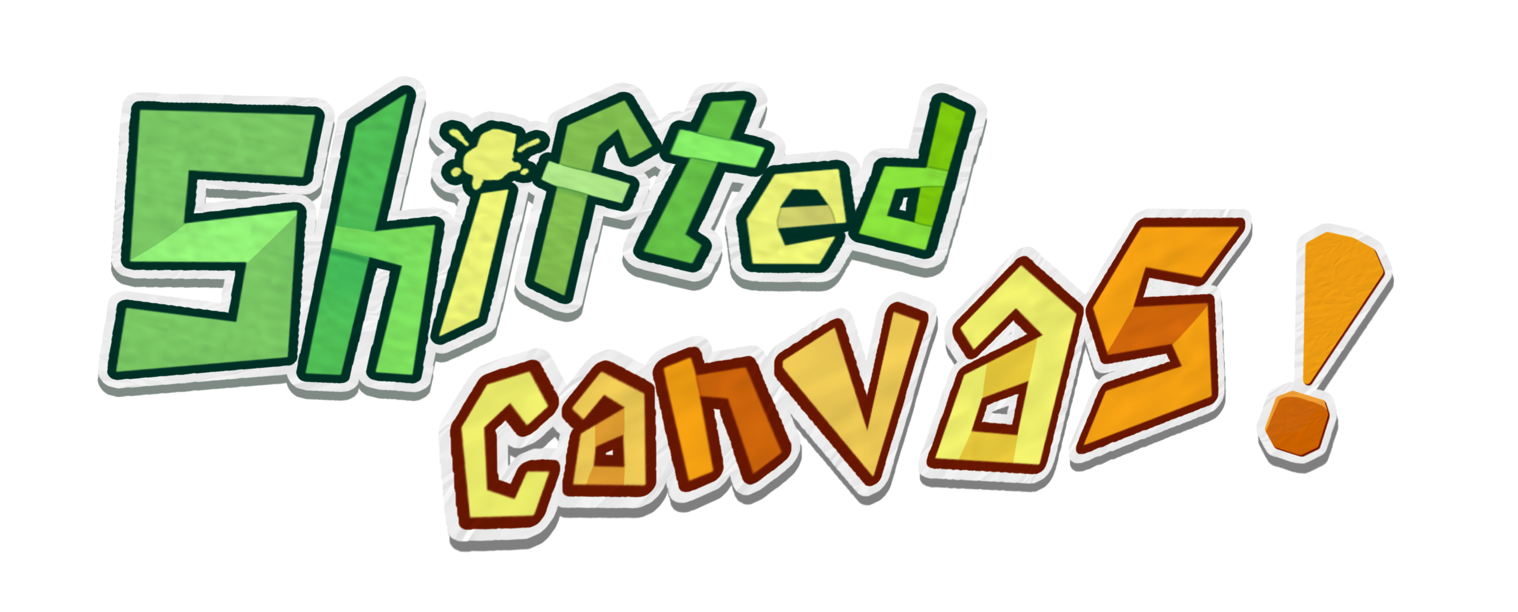 a logo saying shifted canvas!